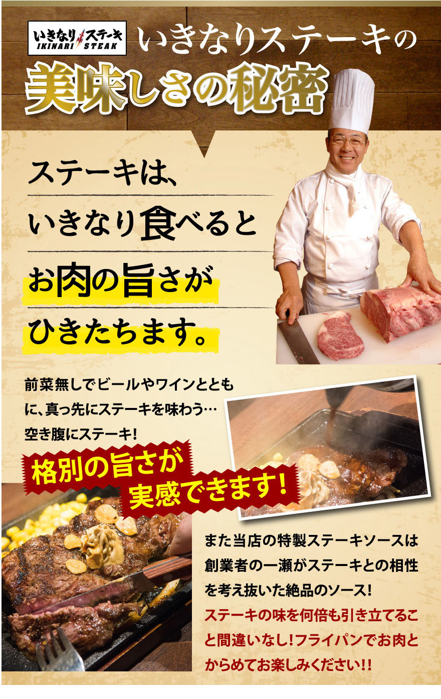 トップリブ&ミドルリブステーキ