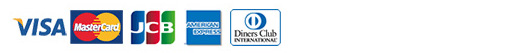 VISA MasterCord JCB AMERICANEXPRESS DinersClub